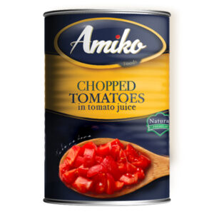 AMIKO CHOPPED TOMATOES 400G 24 units/Carton