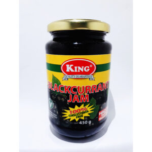 KING BLACKCURRANT JAM 450G 12 units/Carton