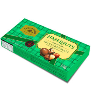 TUDOR GOLD HAZEL COATED NUT BOX 200G 24 units/Carton