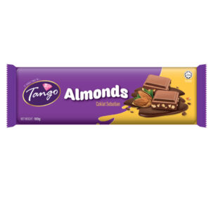 TANGO ALMOND BAR 100G  12 units/Carton