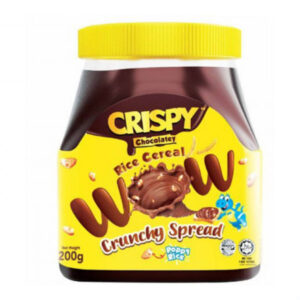 CRISPY RICE CEREAL CRUNCHY SPREAD 200G 12 units/Carton