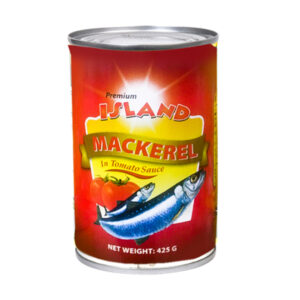 PREMIUM ISLAND MACKEREL IN T/SAUCE 425G 24 units/Carton