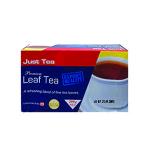 JUST TEA LEAF 200G 50 units/Carton