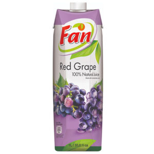 FAN RED GRAPE JUICE 1LTR 12 units/Carton