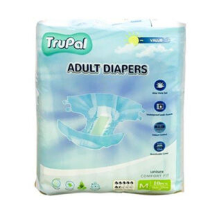 TRUPAL ADULT DIAPERS DAY MEDIUM 10S 8 units/Carton
