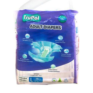 TRUPAL ADULT DIAPERS NIGHT LARGE 10S 8 units/Carton