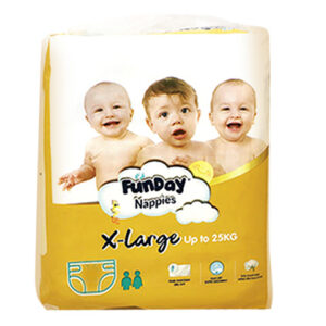 FUNDAY BABY DIAPER BULK XL28  6 units/Carton